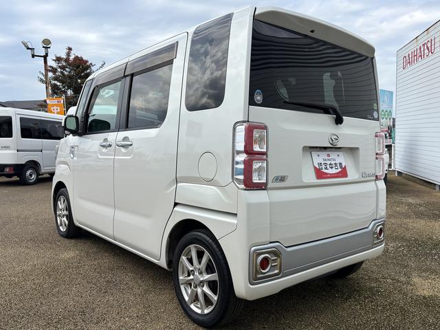 ウェイクＸ　ＳＡターボ車　インパネシフト　プッシュスタートスイッチ　電子カードキー　カーナビ　　両側スライド片側電動ドア　ＡＢＳ　アルミホイール　衝突軽減システム（鹿児島県）の中古車