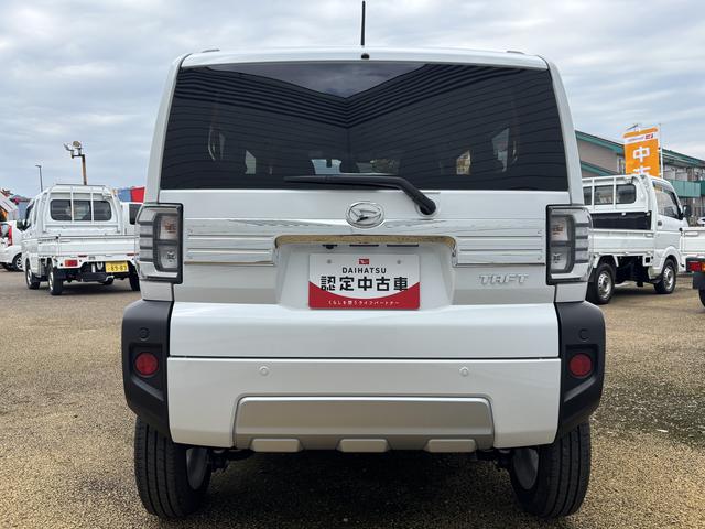 タフトＧ　クロムベンチャーインパネシフト　プッシュスタートスイッチ　電子カードキー　電動パーキングブレーキ　カーナビ　レーンキープアシスト　オートハイビーム　パノラマガラスルーフ　誤発進抑制装置　アルミホイール　ＡＢＳ（鹿児島県）の中古車