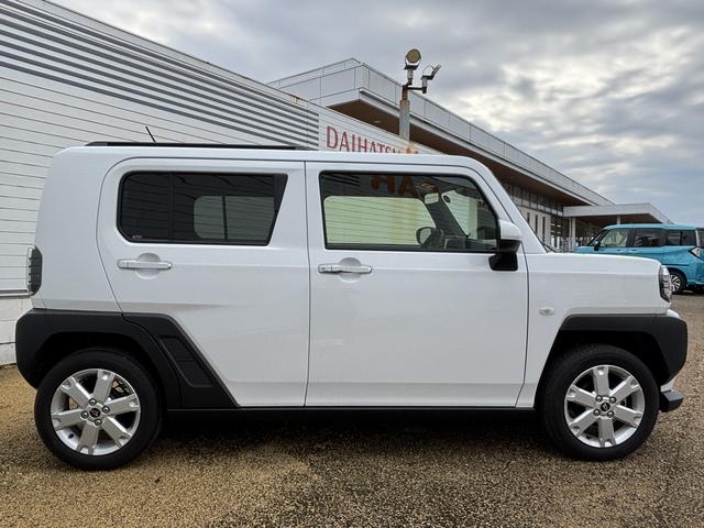 タフトＧ　クロムベンチャーインパネシフト　プッシュスタートスイッチ　電子カードキー　電動パーキングブレーキ　カーナビ　レーンキープアシスト　オートハイビーム　パノラマガラスルーフ　誤発進抑制装置　アルミホイール　ＡＢＳ（鹿児島県）の中古車