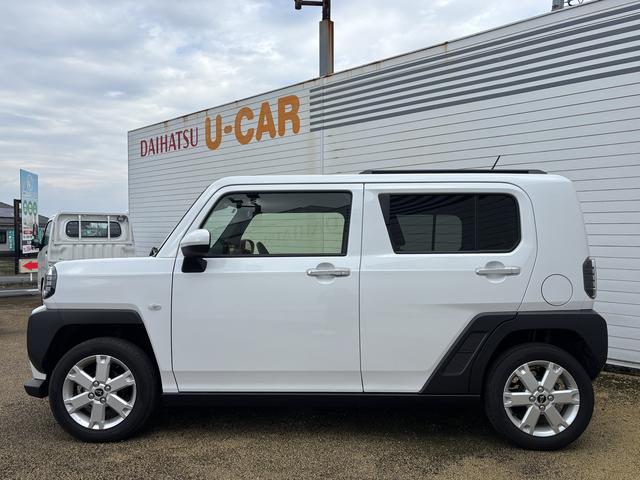 タフトＧ　クロムベンチャーインパネシフト　プッシュスタートスイッチ　電子カードキー　電動パーキングブレーキ　カーナビ　レーンキープアシスト　オートハイビーム　パノラマガラスルーフ　誤発進抑制装置　アルミホイール　ＡＢＳ（鹿児島県）の中古車