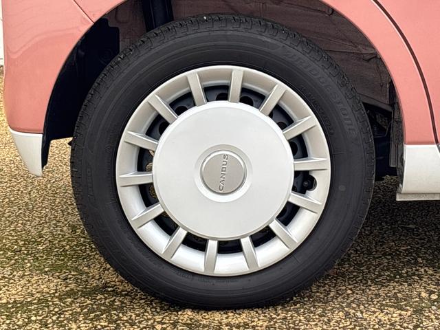 ムーヴキャンバスストライプスＧインパネシフト　プッシュスタートスイッチ　電子カードキー　電動パーキングブレーキ　カーナビ　両側電動スライドドア　衝突被害軽減　車線逸脱　オートハイビーム　ＡＢＳ（鹿児島県）の中古車