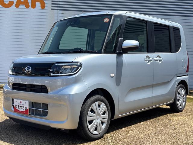 タントＸインパネシフト　プッシュスタートスイッチ　電子カードキー　電動パーキングブレーキ　ディスプレイオーディオ　シートヒーター　両側スライド片側電動ドア　オートハイビーム　ＡＢＳ（鹿児島県）の中古車