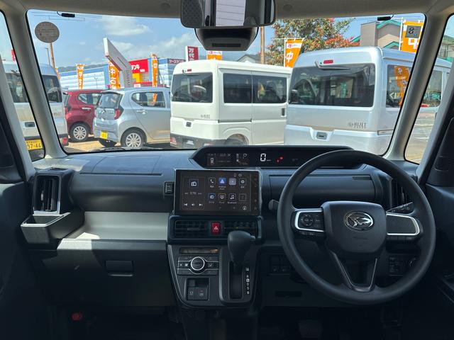 タントＸインパネシフト　プッシュスタートスイッチ　電子カードキー　電動パーキングブレーキ　ディスプレイオーディオ　シートヒーター　両側スライド片側電動ドア　オートハイビーム　ＡＢＳ（鹿児島県）の中古車