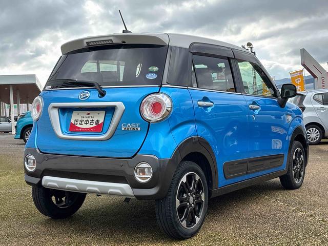 キャストアクティバＧ　ＳＡIIインパネシフト　プッシュスタートスイッチ　電子カードキー　カーナビ　衝突被害軽減システム　レーンアシスト　ＡＢＳ　アルミホイール　フォグランプ　オートエアコン（鹿児島県）の中古車