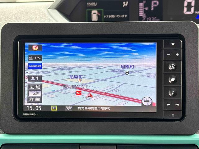 タントＸインパネシフト　プッシュスタートスイッチ　電子カードキー　カーナビ　両側スライド片側電動ドア　オートハイビーム　レーンキープアシスト　衝突被害軽減システム　シートヒーター　ＡＢＳ（鹿児島県）の中古車