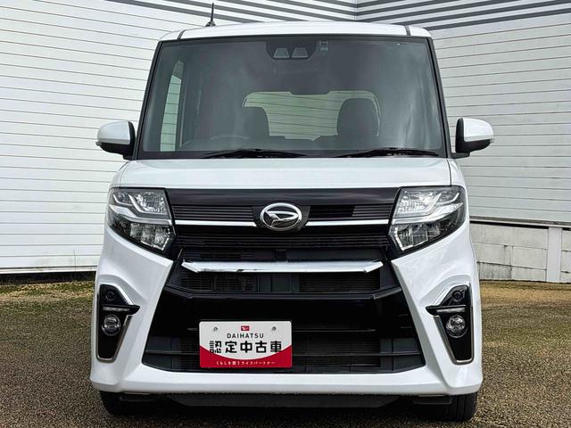 タントカスタムＲＳターボ車　インパネシフト　プッシュスタートスイッチ　電子カードキー　両側パワ−スライドドア　衝突被害軽減システム　ハイビームアシスト　シートヒーター　アルミホイール　ＡＢＳ　フォグランプ（鹿児島県）の中古車