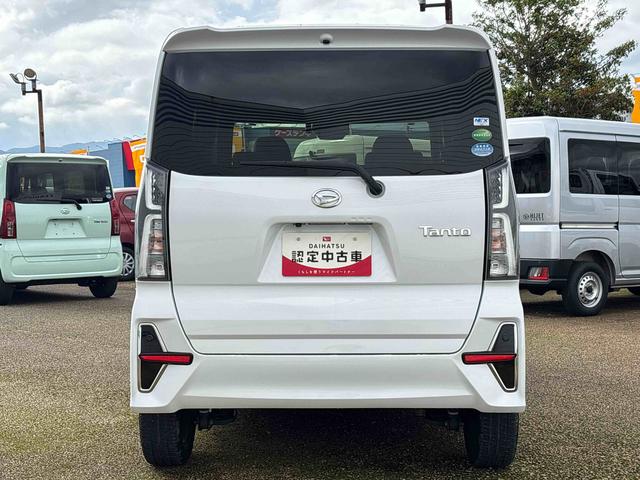 タントカスタムＲＳターボ車　インパネシフト　プッシュスタートスイッチ　電子カードキー　両側パワ−スライドドア　衝突被害軽減システム　ハイビームアシスト　シートヒーター　アルミホイール　ＡＢＳ　フォグランプ（鹿児島県）の中古車
