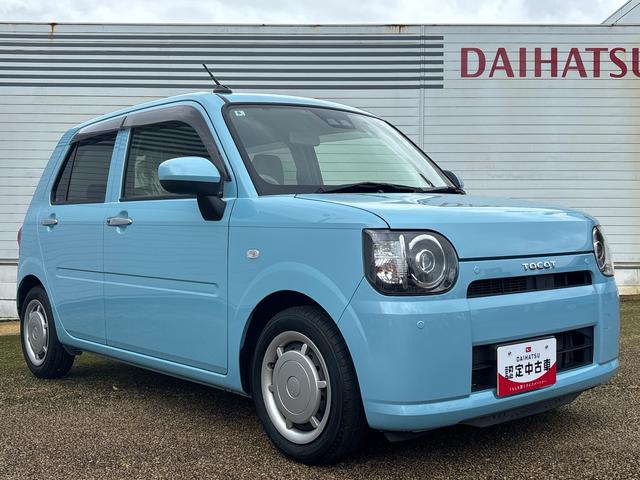 ミラトコットＸ　ＳＡIIIインパネシフト　プッシュスタートスイッチ　電子カードキー　カーナビ　ＥＴＣ車載器　衝突被害軽減システム　誤発進抑制　車線逸脱　ＡＢＳ（鹿児島県）の中古車