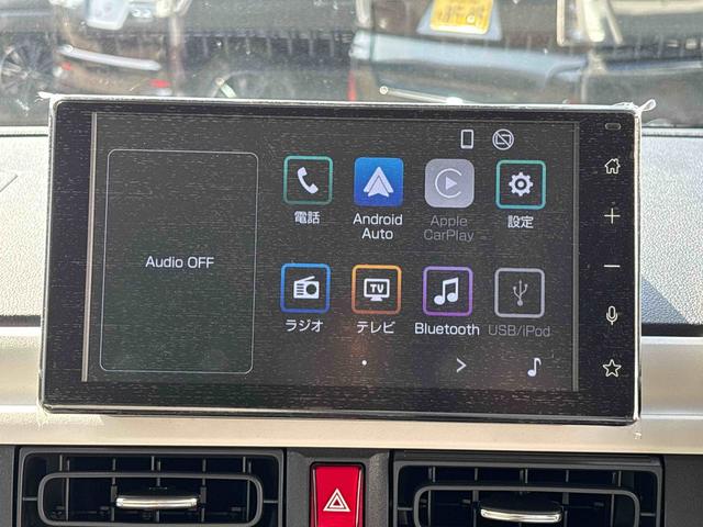 ムーヴキャンバスストライプスＧインパネシフト　プッシュスタートスイッチ　電子カードキー　電動パーキングブレーキ　ディスプレイオーディオ　両側電動スライドドア　ハイビームアシスト　レーンキープアシスト　ブレーキサポート　ＡＢＳ（鹿児島県）の中古車