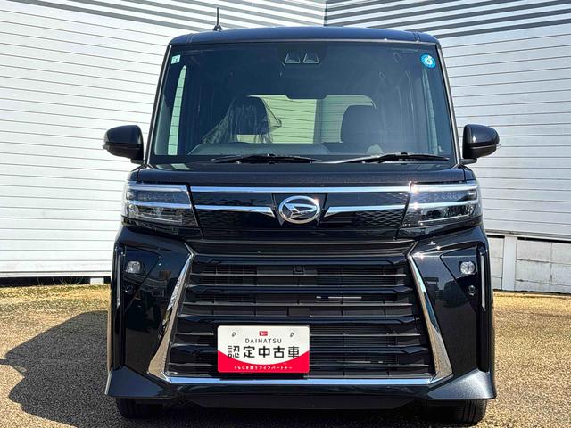 タントカスタムＸインパネシフト　プッシュスタートスイッチ　電子カードキー　電動パーキングブレーキ　シートヒーター　両側電動スライドドア　衝突被害軽減システム　レーンアシスト　オートマチックハイビーム　アルミホイール（鹿児島県）の中古車