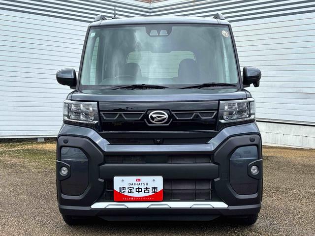 タントファンクロスインパネシフト プッシュスタートスイッチ 電子カードキー 電動パーキングブレーキ 両側電動スライドドア シートヒーター 衝突被害軽減装置 レーンキープ アルミホイール ABS(鹿児島県)の中古車