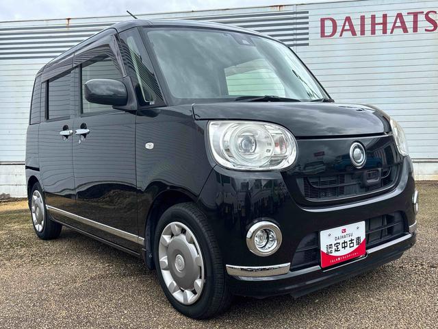 ムーヴキャンバスＧメイクアップ　ＳＡIIインパネシフト　プッシュスタートスイッチ　電子カードキー　両側電動スライドドア　カーナビ　ＥＴＣ車載器　衝突被害軽減システム　ＡＢＳ　レーンアシスト（鹿児島県）の中古車
