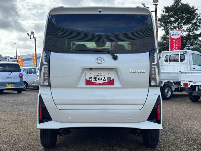 タントカスタムXインパネシフト プッシュスタートスイッチ 電子カードキー 電動パーキングブレーキ シートヒーター 両側パワースライドドア 衝突回避支援ブレーキ機能 レーンアシスト ABS アルミホイール(鹿児島県)の中古車