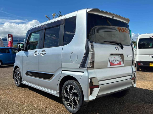 タントカスタムXスタイルセレクションインパネシフト プッシュスタートスイッチ 両側電動スライドドア レーンアシスト 衝突軽減ブレーキ オートハイビーム アルミホイール ABS(鹿児島県)の中古車