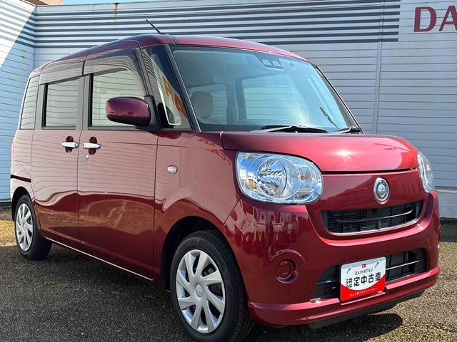 ムーヴキャンバスX SAIIIインパネシフト プッシュスタートスイッチ 電子カードキー 衝突回避支援ブレーキ レーンアシスト 両側電動スライドドア オートエアコン(鹿児島県)の中古車