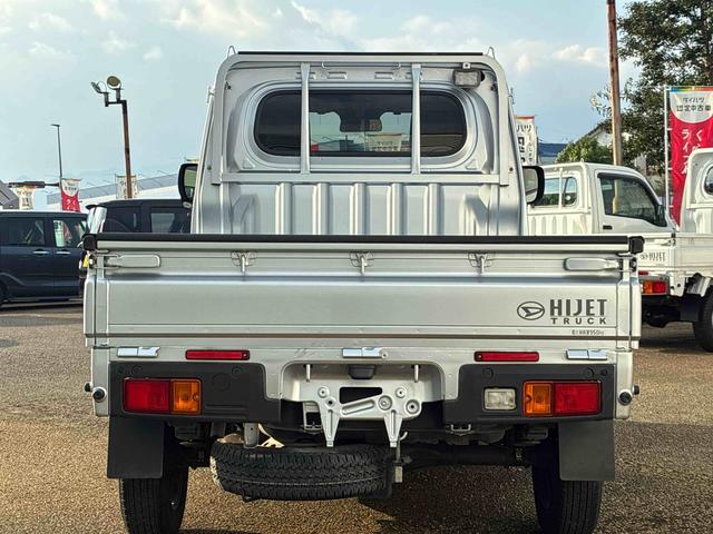 ハイゼットトラックＥＸＴ５ＭＴ車　ハイロー切替式４ＷＤ　デフロック　プッシュスタートスイッチ　電子カードキー　カーナビ　衝突回避支援ブレーキ　ＡＢＳ　アルミホイール（鹿児島県）の中古車