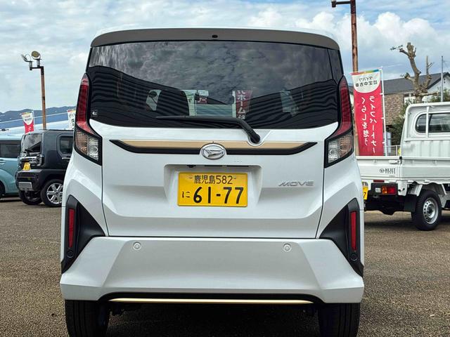 ムーヴRS★ボディコーティング (ガードコスメ施工)★ プッシュスタートスイッチ 電動パーキングブレーキ 電子カードキー 両側電動スライドドア カーナビ バックモニター(パノラマモニター) ターボ車(鹿児島県)の中古車