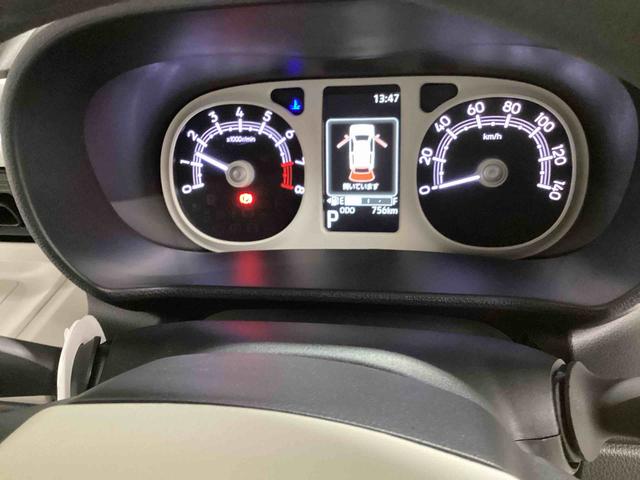 ムーヴキャンバスストライプスＧインパネシフト　プッシュスタートスイッチ　電子カードキー　電動パーキングブレーキ　軽減ブレーキ　両側スライドドア　レーンキープ　ＡＢＳ（鹿児島県）の中古車