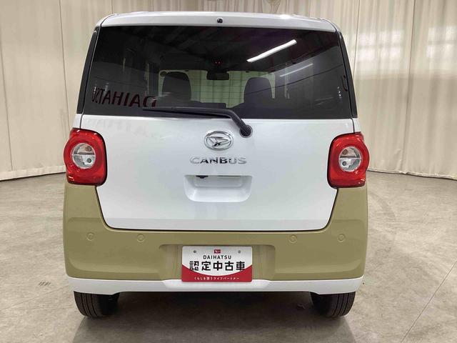 ムーヴキャンバスストライプスＧインパネシフト　プッシュスタートスイッチ　電子カードキー　電動パーキングブレーキ　軽減ブレーキ　両側スライドドア　レーンキープ　ＡＢＳ（鹿児島県）の中古車