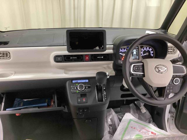ムーヴキャンバスストライプスＧインパネシフト　プッシュスタートスイッチ　電子カードキー　電動パーキングブレーキ　オートハイビーム　エマージェンシーブレーキ　車線逸脱警報　ＡＢＳ（鹿児島県）の中古車