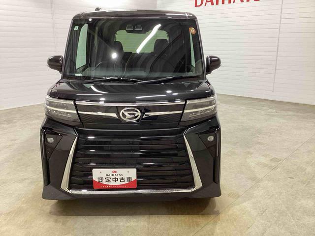 タントカスタムＸインパネシフト　プッシュスタートスイッチ　電子カードキー　電動パーキングブレーキ　シートヒーター　両側パワースライドドア　衝突軽減ブレーキ　車線逸脱防止　アルミホイール　ＡＢＳ　フォグランプ（鹿児島県）の中古車