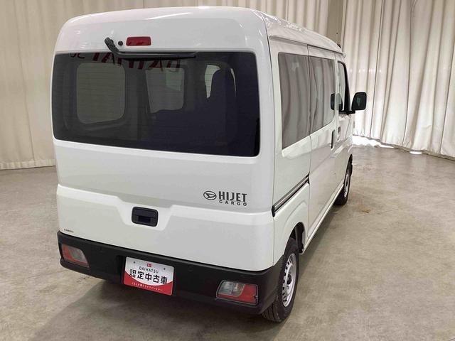 ハイゼットカーゴＤＸインパネシフト　リモコンキー　車線逸脱　衝突被害軽減システム　両側スライドドア　デュアルエアバッグ　オートマチックハイビーム　レーダーブレーキサポート　ＡＢＳ（鹿児島県）の中古車