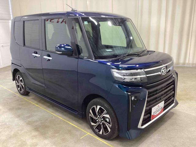 タントカスタムＸインパネシフト　プッシュスタートスイッチ　電子カードキー　電動パーキングブレーキ　シートヒーター　ＡＴハイビーム　アルミホイール　両側パワースライドドア　ＡＢＳ付　フォグランプ（鹿児島県）の中古車