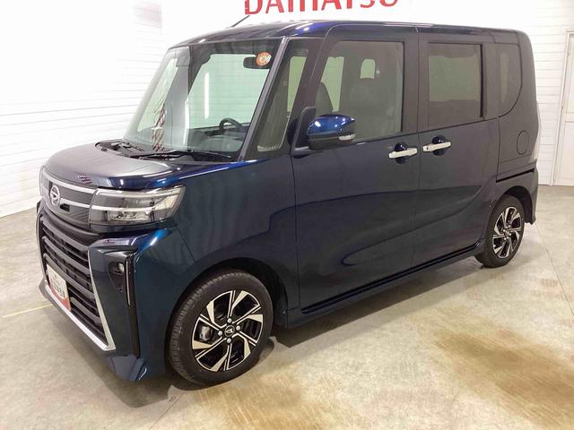 タントカスタムＸインパネシフト　プッシュスタートスイッチ　電子カードキー　電動パーキングブレーキ　シートヒーター　ＡＴハイビーム　アルミホイール　両側パワースライドドア　ＡＢＳ付　フォグランプ（鹿児島県）の中古車