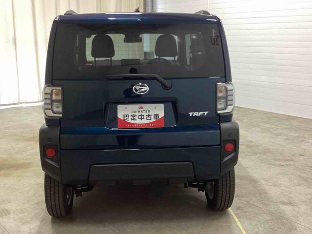 タフトＧインパネシフト　プッシュスタートスイッチ　電子カードキー　電動パーキングブレーキ　ガラスルーフ（ムーンルーフ）　オートマチックハイビーム　踏み間違い防止アシスト　車線逸脱防止　ＡＢＳ　アルミホイール（鹿児島県）の中古車