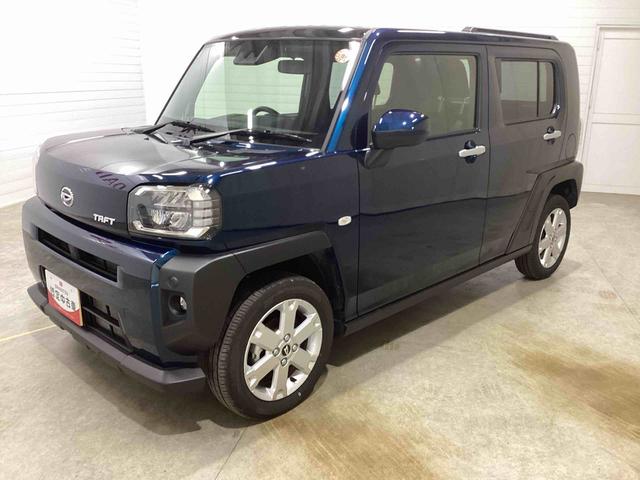 タフトＧインパネシフト　プッシュスタートスイッチ　電子カードキー　電動パーキングブレーキ　ガラスルーフ（ムーンルーフ）　オートマチックハイビーム　踏み間違い防止アシスト　車線逸脱防止　ＡＢＳ　アルミホイール（鹿児島県）の中古車