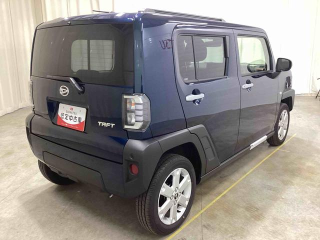 タフトＧインパネシフト　プッシュスタートスイッチ　電子カードキー　電動パーキングブレーキ　ガラスルーフ（ムーンルーフ）　オートマチックハイビーム　踏み間違い防止アシスト　車線逸脱防止　ＡＢＳ　アルミホイール（鹿児島県）の中古車