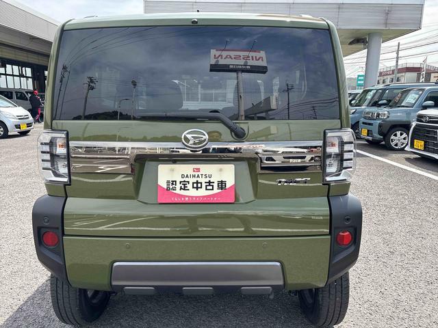 タフトＧ　ダーククロムベンチャーインパネシフト　プッシュスタートスイッチ　電子カードキー　電動パーキングブレーキ　カーナビ　レーダーブレーキ　レーンアシスト　オートハイビーム　アルミホイール　ガラスルーフ　ＡＢＳ　シートヒーター（鹿児島県）の中古車