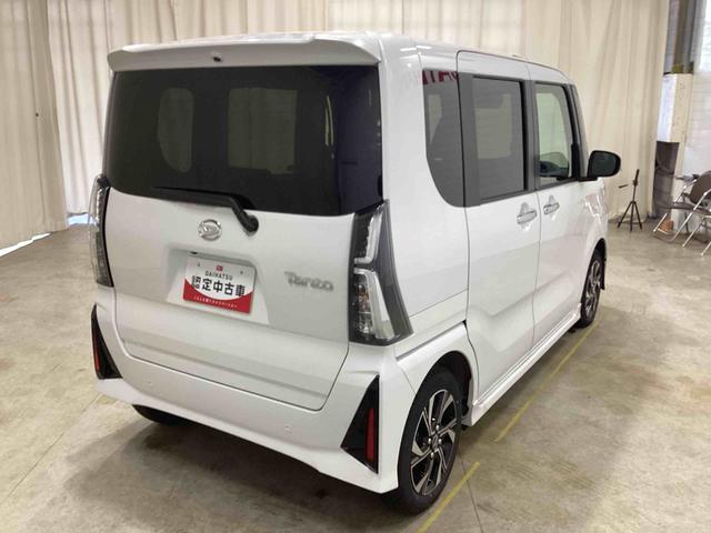 タントカスタムＸインパネシフト　プッシュスタートスイッチ　電子カードキー　電動パーキングブレーキ　両側電動スライドドア　シートヒーター　カーナビ　バックモニター　レーンキープアシスト　オートマチックハイビーム（鹿児島県）の中古車