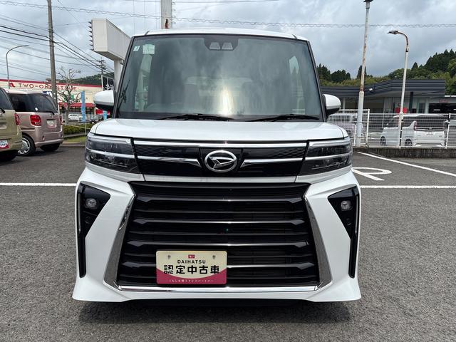 タントカスタムXインパネシフト プッシュスタートスイッチ 電子カードキー 電動パーキングブレーキ 衝突被害軽減システム レーンキープアシスト アルミホイール ABS(鹿児島県)の中古車
