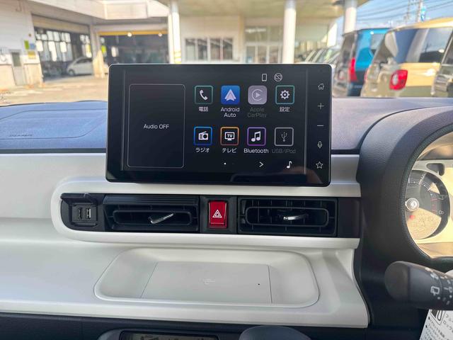 ムーヴキャンバスストライプスGインパネシフト プッシュスタートスイッチ 電子カードキー 電動パーキングブレーキ ディスプレイオーディオ 両パワースライドドア 車線逸脱警告 オートハイビーム ABS(鹿児島県)の中古車