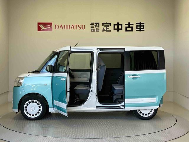 ムーヴキャンバスストライプスＧターボスマートアシスト搭載（熊本県）の中古車