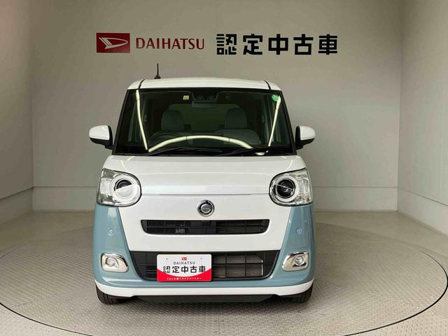 ムーヴキャンバスストライプスＧスマートアシスト搭載　後席両側電動スライドドア　バックカメラ付き　オートエアコン　オートライト　キーフリー　アイドリングストップ　ＡＢＳ（熊本県）の中古車