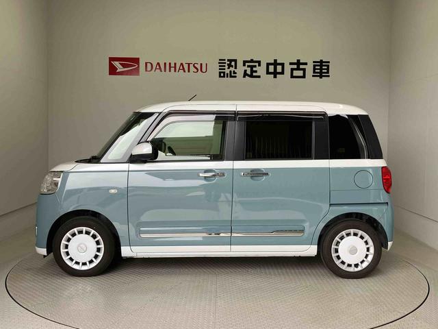 ムーヴキャンバスストライプスＧスマートアシスト搭載　後席両側電動スライドドア　バックカメラ付き　オートエアコン　オートライト　キーフリー　アイドリングストップ　ＡＢＳ（熊本県）の中古車
