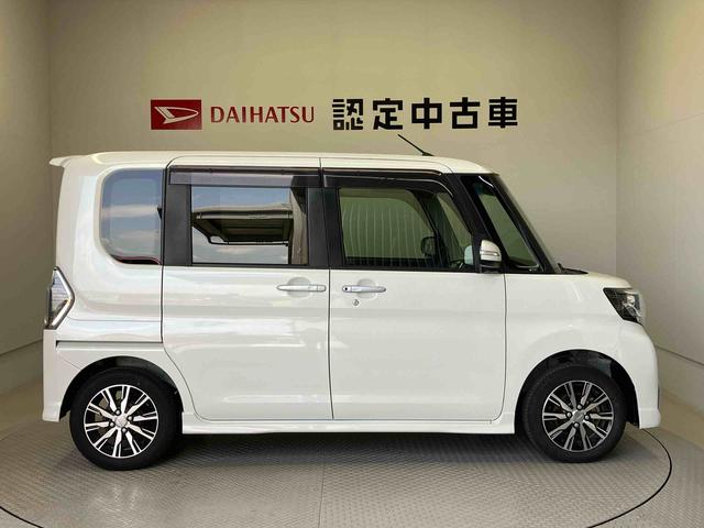 タントカスタムＸ　トップエディションＳＡIIIスマートアシスト搭載　バックカメラ付き　後席両側スライドドア　オートエアコン　オートライト　キーフリー　アイドリングストップ　ＡＢＳ（熊本県）の中古車