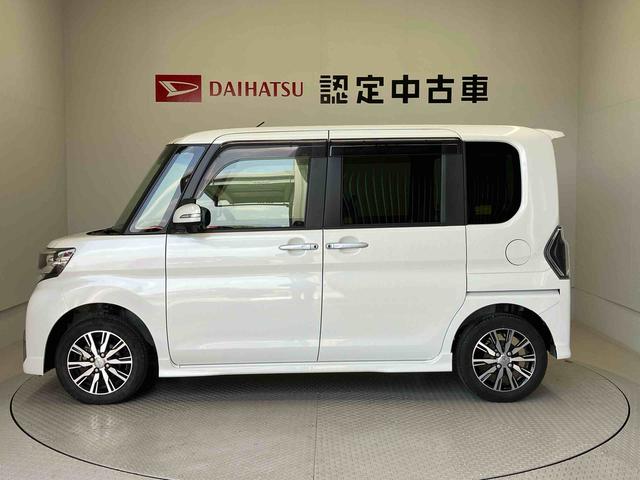 タントカスタムＸ　トップエディションＳＡIIIスマートアシスト搭載　バックカメラ付き　後席両側スライドドア　オートエアコン　オートライト　キーフリー　アイドリングストップ　ＡＢＳ（熊本県）の中古車