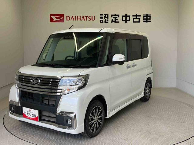 タントカスタムＸ　トップエディションＳＡIIIスマートアシスト搭載　バックカメラ付き　後席両側スライドドア　オートエアコン　オートライト　キーフリー　アイドリングストップ　ＡＢＳ（熊本県）の中古車