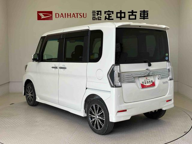 タントカスタムＸ　トップエディションＳＡIIIスマートアシスト搭載　バックカメラ付き　後席両側スライドドア　オートエアコン　オートライト　キーフリー　アイドリングストップ　ＡＢＳ（熊本県）の中古車