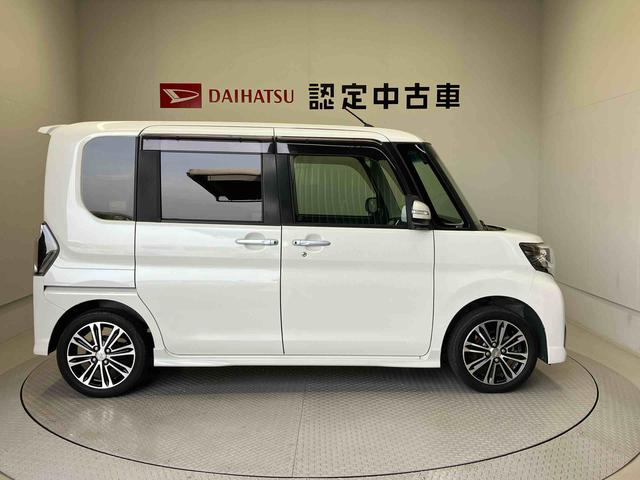 タントカスタムＲＳ　トップエディションＳＡIIスマートアシスト搭載　バックカメラ付き　後席両側電動スライドドア　オートエアコン　オートライト　キーフリー　アイドリングストップ　ＡＢＳ（熊本県）の中古車