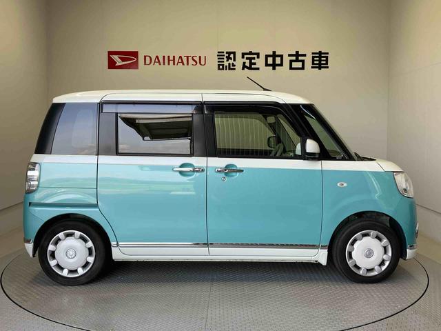ムーヴキャンバスＧメイクアップリミテッド　ＳＡIIIスマートアシスト搭載　後席両側電動スライドドア　パノラマモニター対応　オートエアコン　オートライト　キーフリー　アイドリングストップ　ＡＢＳ（熊本県）の中古車