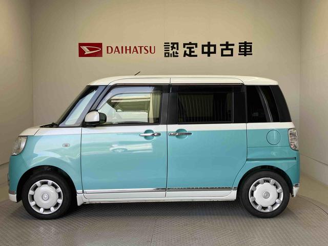 ムーヴキャンバスＧメイクアップリミテッド　ＳＡIIIスマートアシスト搭載　後席両側電動スライドドア　パノラマモニター対応　オートエアコン　オートライト　キーフリー　アイドリングストップ　ＡＢＳ（熊本県）の中古車