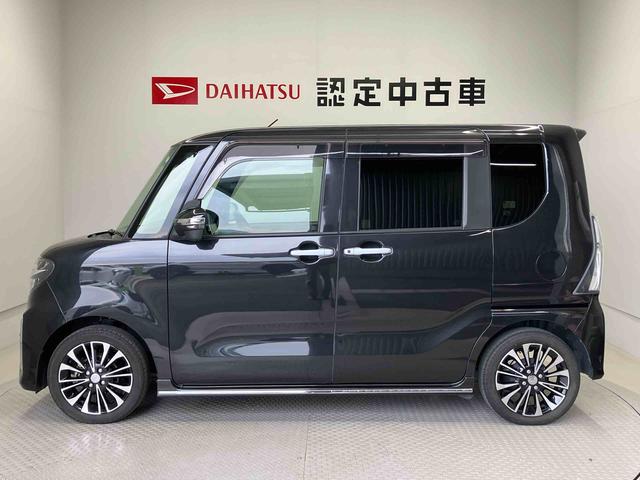 タントカスタムＲＳセレクションスマートアシスト搭載　パノラマモニター対応　後席両側電動スライドドア　オートエアコン　オートライト　キーフリー　アイドリングストップ　ＡＢＳ（熊本県）の中古車