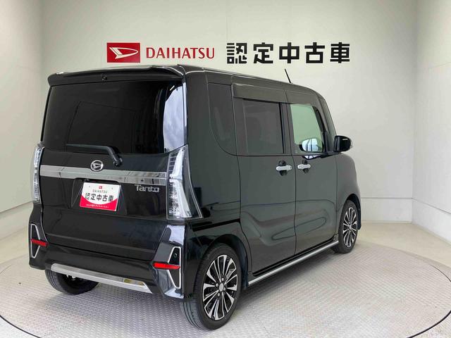 タントカスタムＲＳセレクションスマートアシスト搭載　パノラマモニター対応　後席両側電動スライドドア　オートエアコン　オートライト　キーフリー　アイドリングストップ　ＡＢＳ（熊本県）の中古車