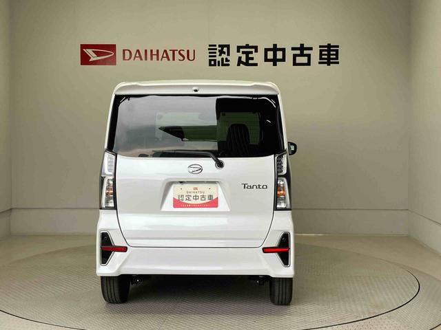 タントカスタムＲＳスタイルセレクションスマートアシスト搭載　後席両側電動スライドドア　バックカメラ付き　オートエアコン　オートライト　キーフリー　アイドリングストップ　ＡＢＳ（熊本県）の中古車