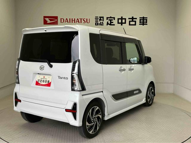 タントカスタムＲＳスタイルセレクションスマートアシスト搭載　後席両側電動スライドドア　バックカメラ付き　オートエアコン　オートライト　キーフリー　アイドリングストップ　ＡＢＳ（熊本県）の中古車