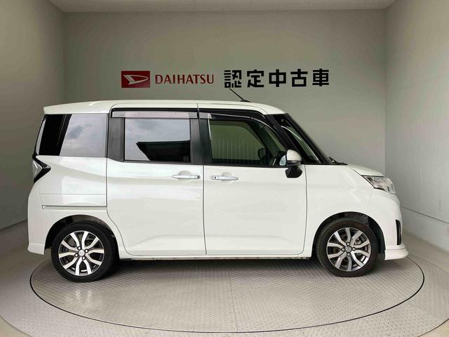 トールカスタムＧターボ　ＳＡIIIスマートアシスト搭載　バックカメラ付き　後席両側電動スライドドア　オートエアコン　オートライト　キーフリー　アイドリングストップ　ＡＢＳ（熊本県）の中古車